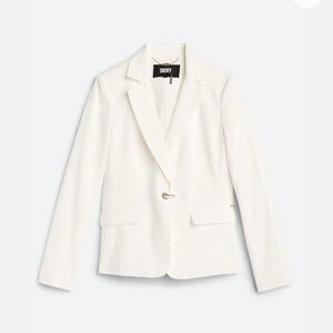 DKNY Women's Cream Blazer